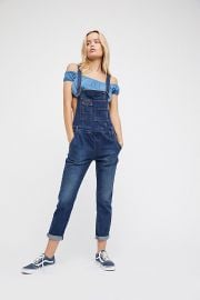 Washed Denim Overall  Jacob Blue at Free People